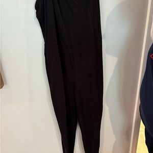 Torrid Black Cotton Jumpsuit